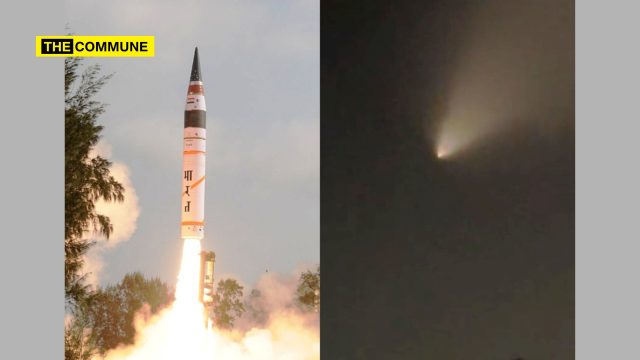agni-v ballistic missile india success