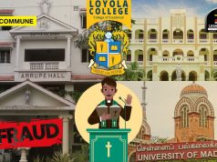 Loyola College Caught In Massive Academic Fraud Through Illegal Bible College, Madras University Report Reveals Shocking Violations, An Exclusive Explosive Exposé By The Commune – LRPF