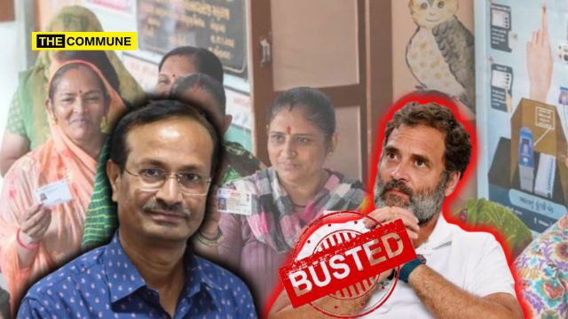 Rahul Gandhi's Propaganda Of EVM Rigging Falls Flat As Lokniti-CSDS Co-Director Accepts Putting Wrong Data About Decrease Of Voters In Maharashtra Elections