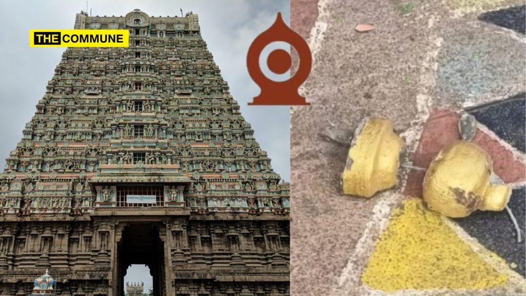 Rajagopuram Kalasam Collapses At Tenkasi Kasi Viswanathar Temple; Devotees Demand Probe & Quick Repair