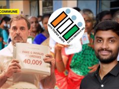 How Congress-Supporting Dravidianist Journo Arvind Gunasekar Twisted ECI’s Statement To Push Rahul Gandhi’s Narrative arvind gunasekar congress
