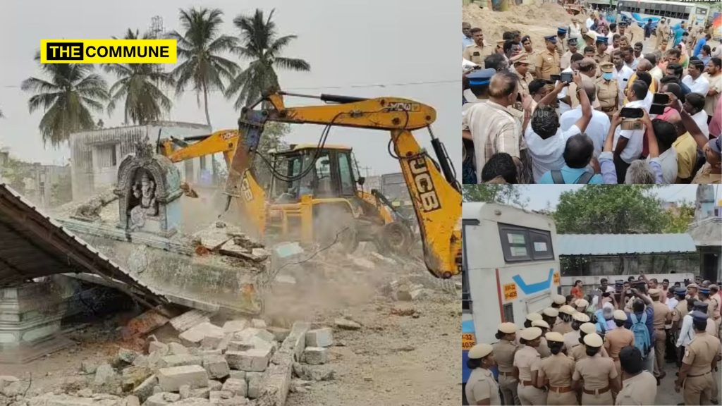 vinayagar temple demolished