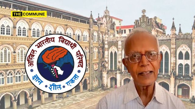 abvp protest st xavier's college mumbai stan swamy memorial lecture