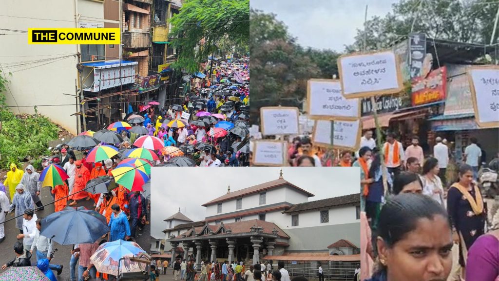 dharmasthala solidarity protests karnataka