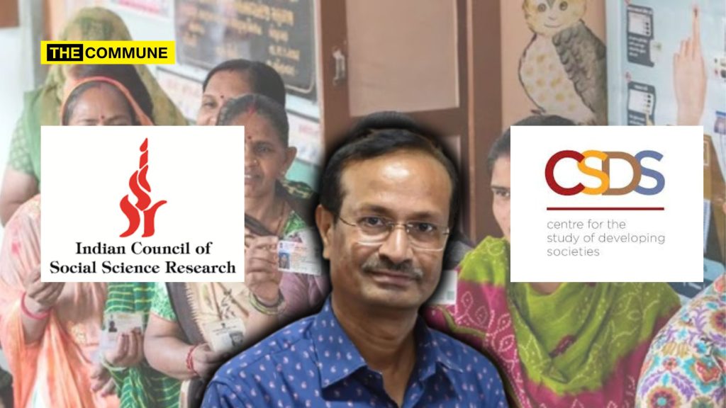 icssr fake data csds sanjay kumar vote