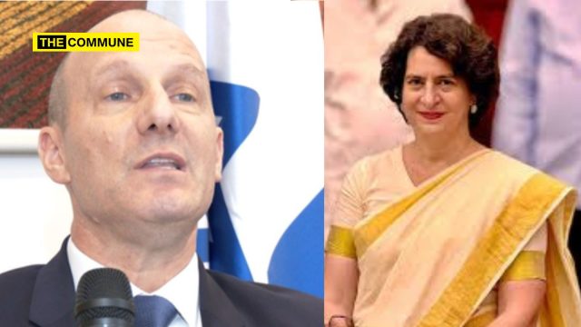 israeli envoy priyanka gandhi congress genocide palestine