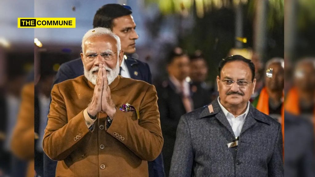 jp nadda pm modi vice president nda candidate