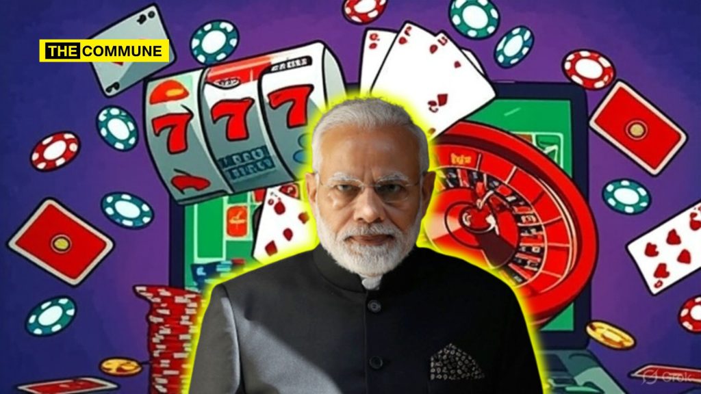 online money gaming modi government govt bill