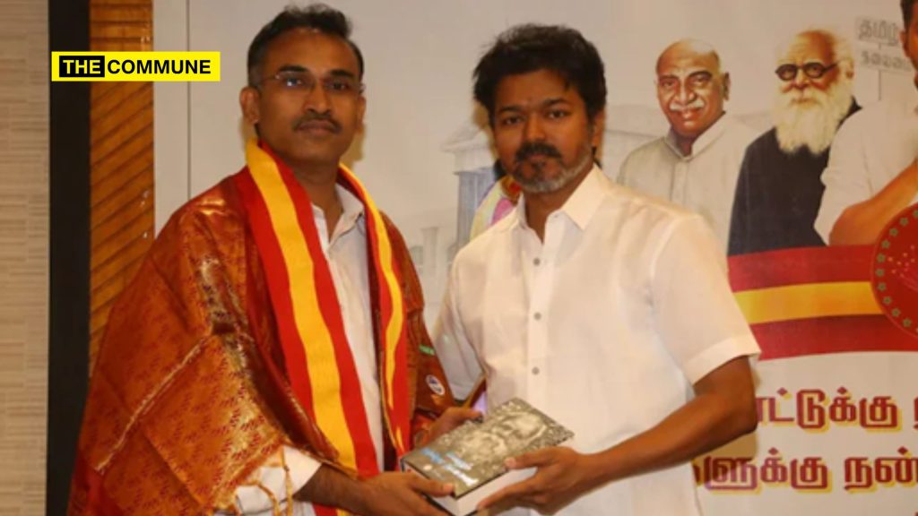 tvk vijay arunraj income tax officer