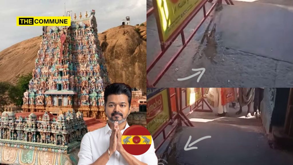 tvk vijay liquor thiruparankundram temple
