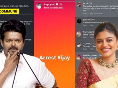 DMK Stooge Oviya Calls For Arresting Vijay Over Karur Stampede, TVK Virtual Warriors Abuse Her oviya tvk vijay karur stampede