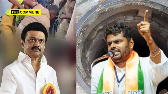 annamalai dmk sanitation worker