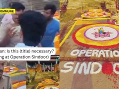 Kerala Police Forces Removal Of ‘Operation Sindoor’ Onam Pookolam, Files FIR Against Against RSS Members