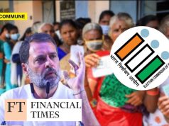 Rahul Gandhi Proves He’s An Anarchist In Financial Times Interview, Reveals His Nefarious Plot To Damage Indian Electoral System