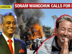 Rajdeep Sardesai Gives Anarchist Sonam Wangchuk Free Rein When He Justifies Leh Violence, Arson As ‘Frustration’ rajdeep sardesai sonam wangchuk leh violence