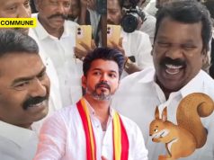 “Is The Squirrel Issue Speeding Up?” TNCC President Selvaperunthagai Makes Tongue-In-Cheek Remark About Vijay On Meeting NTK Chief Seeman selvaperunthagai seeman squirrel