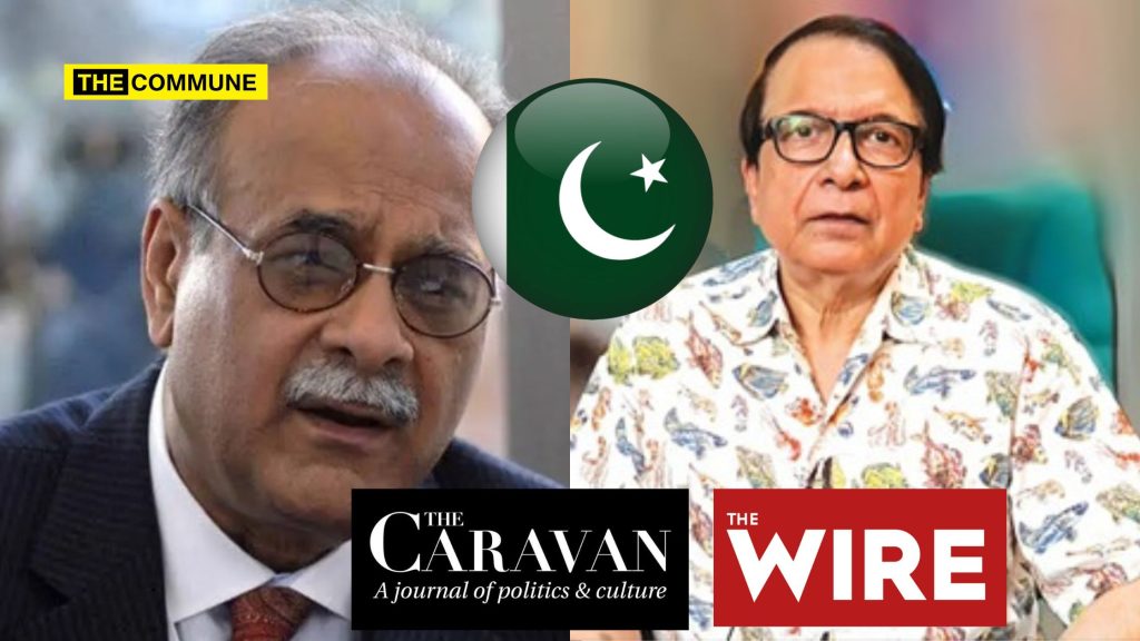 "The Wire, Caravan, 'Journo' Pravin Sawhney Push Narratives Favorable To Pakistan", Pak Journalist Najam Sethi Reveals
