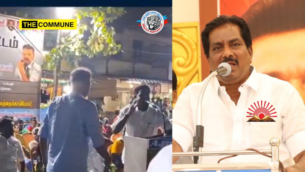 dmk vck minister moorthy