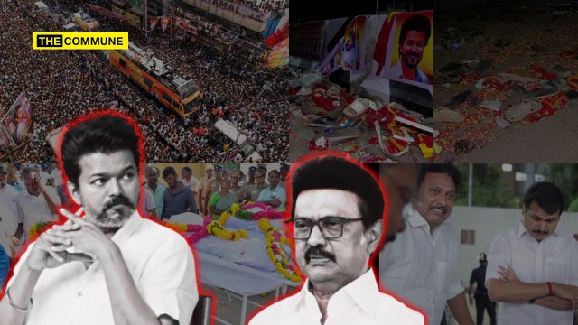 tvk vijay stampede dmk