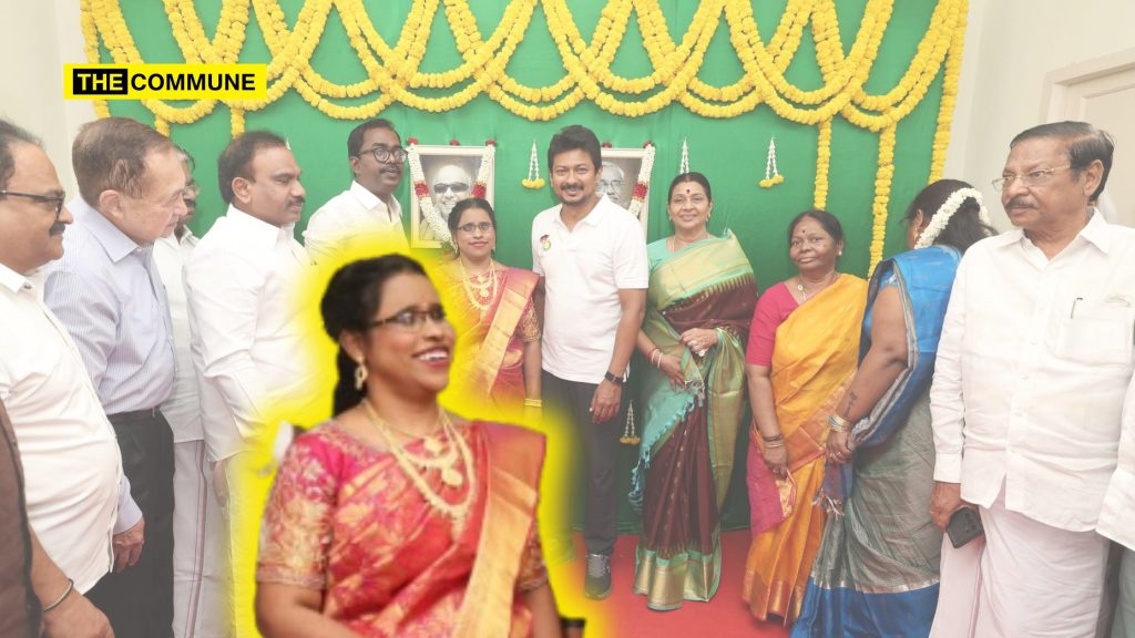 beno zephine udhayanidhi stalin dmk ifs visually challenged