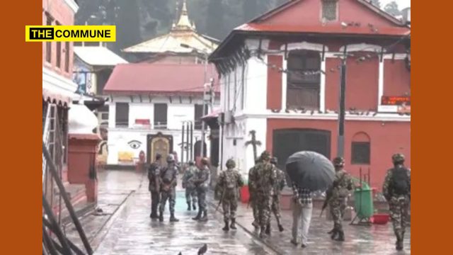 pashupatinath temple protest nepal