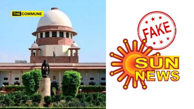 sun news fake news temple funds supreme court
