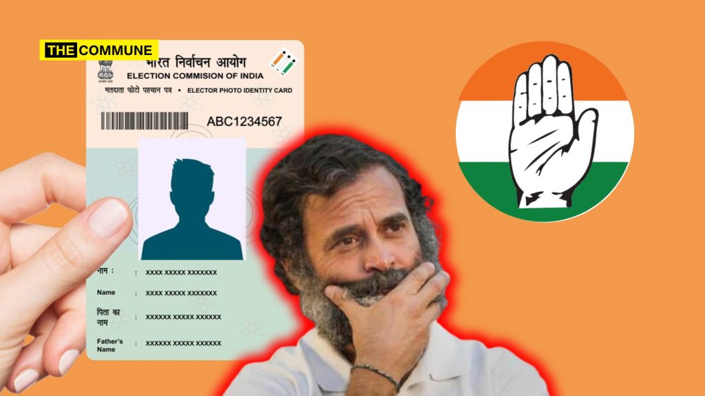 voter id congress epic id voteshare india elections