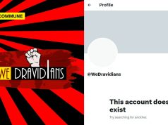 Anti-Hindu, Anti-North Indian, Hate Peddling, DMK-Linked, Secessionist Social Media Page ‘We Dravidians’ X Account Suspended Anti-Hindu, Anti-North Indian & Secessionist Social Media Page ‘We Dravidians’ X Account Suspended