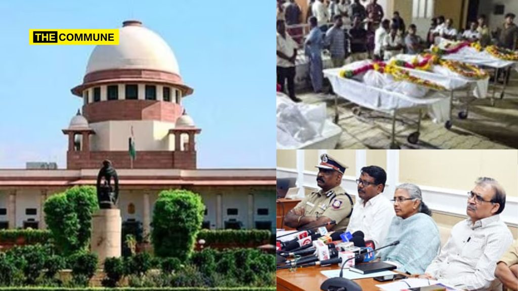 “Comments By TN Police May Create Doubts On Probe,” Supreme Court On Karur Stampede