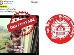 Congress X Handle Peddles Fake News By Sharing Old Footage, Gets Fact-Checked By Indian Railways Congress X Handle Peddles Fake News By Sharing Old Footage, Gets Fact-Checked By Indian Railways