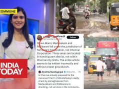 Pro-DMK Cyber Bullies Hurl Casteist Abuses At India Today Journalist For Exposing Chennai’s Pathetic Infra
