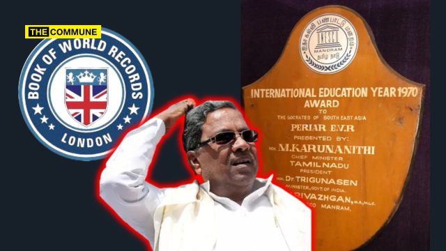 Karnataka Congress' 'UNESCO Mandram Award' Moment - CM Siddaramaiah Claims State Won 'Historic World Records'
