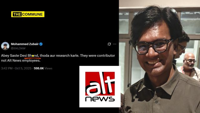 Radical Islamist And Alleged Fact-Checker Zubair Hurls Casteist Slur At His Critics (1)