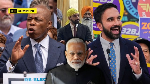 Running Against Eric Adams Because He Support PM Modi And Indian Govt Islamist Terror Supporter Zohran Mamdani Uses Sikh Gurudwara For His Divisive Politics