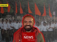 TNM’s Bigot-In-Chief Sudipto Mondal Spews Nazi-Grade Venom Saying “RSS Is Bunch Of Not Very Fit Men, Mostly Brahmins”