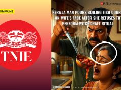 The New Indian Express Uses Hindu Family Imagery To Depict Crime Committed By Mohammed Sajeer Gafoor