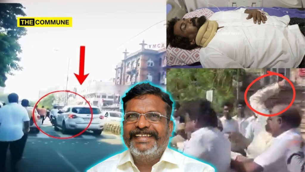 "They Beat Him Since He Stared Angrily": VCK MP Thirumavalavan Justifies His Goons Thrashing Motorist In Two-Wheeler Dashing Case
