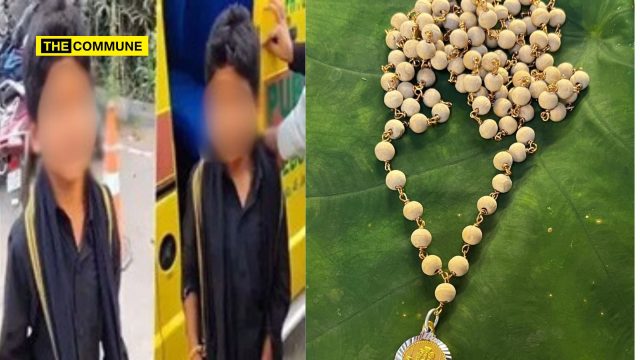 Vijayawada Hindu Students Allegedly Denied Entry Into School For Wearing Sabarimala Ayyappa Mala Vijayawada: Hindu Students Allegedly Denied Entry Into School For Wearing Sabarimala Ayyappa Mala