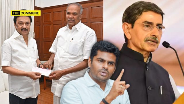 DMK Speaker Appavu Calls Tamil Nadu Governor RN Ravi A Terrorist, BJP Leader Annamalai Hits Back