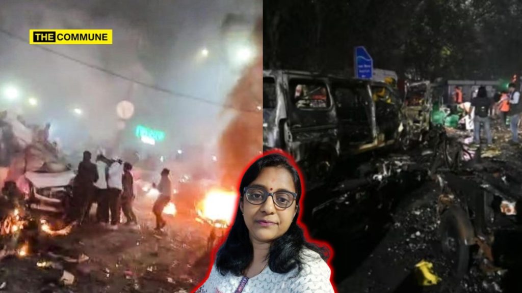 DMK Stooge ‘The Week’ Journalist Lakshmi Peddles Fake News By Linking Delhi Red Fort Blast To Bihar Elections