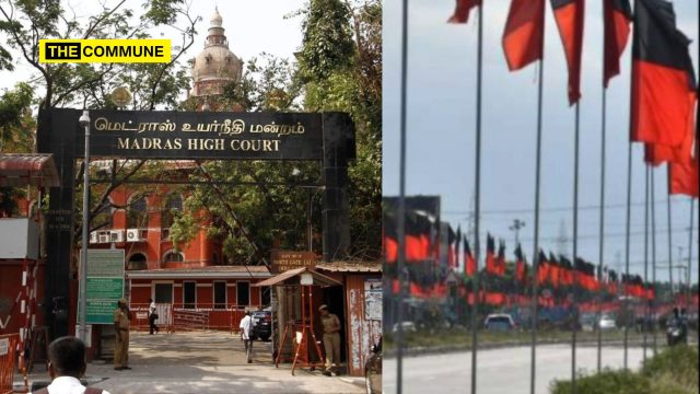 Flagpoles On Medians Draw Madras High Court’s Ire, Govt Told To Act Or Face Contempt Flagpoles On Medians Draw Madras High Court’s Ire, Govt Told To Act Or Face Contempt