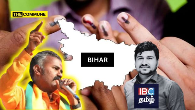 IBC Tamil Dravidianist Journo Shankara Sharma Apologizes On Air After BJP Leader Asuvathaman Slams His For Baseless ‘Vote Theft’ Remark On Bihar Election Results