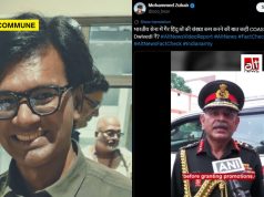 Self-Styled ‘Fact-Checker’ Mohammed Zubair Shares Deepfake Video Of Indian Army Chief Without AI Mark Or Context Under The Garb Of ‘Fact-Check’