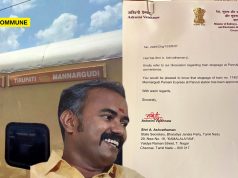 Panruti Gets Long-Awaited Train Halt As Railway Minister Ashwini Vaishnaw Clears BJP Leader Ashvathaman’s Petition