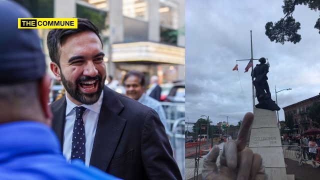 Radical Islamist Showed Middle Finger To Columbus Who Found America