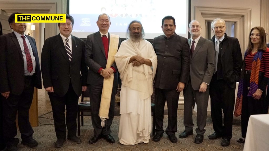 Sri Sri Ravi Shankar Conferred With 2025 World Leader For Peace And Security Award