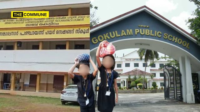 Two Kerala Schools Bar Students Wearing Sabarimala Vratham Attire; Parents, Hindu Groups Protest Two Kerala Schools Bar Students Wearing Sabarimala Vratham Attire; Parents, Hindu Groups Protest