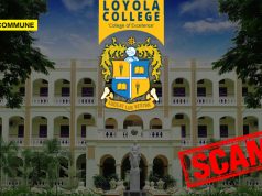 ‘Cash for Marks’ Scandal Rocks Loyola College: Jesuit Management Faces Fresh Allegations Of Academic Fraud