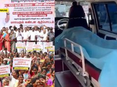 75-Year-Old Woman Dies After Standing In Scorching Heat During DMK’s Protest Against MGNREGS Changes 75-Year-Old Woman Dies After Standing In Scorching Heat During DMK's Protest Against MGNREGS Changes