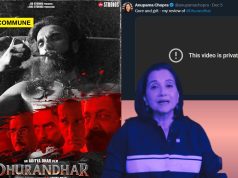 Anupama Chopra Removes Her Dhurandhar Review In Which She Complained About “Anti-Pakistan Narrative”